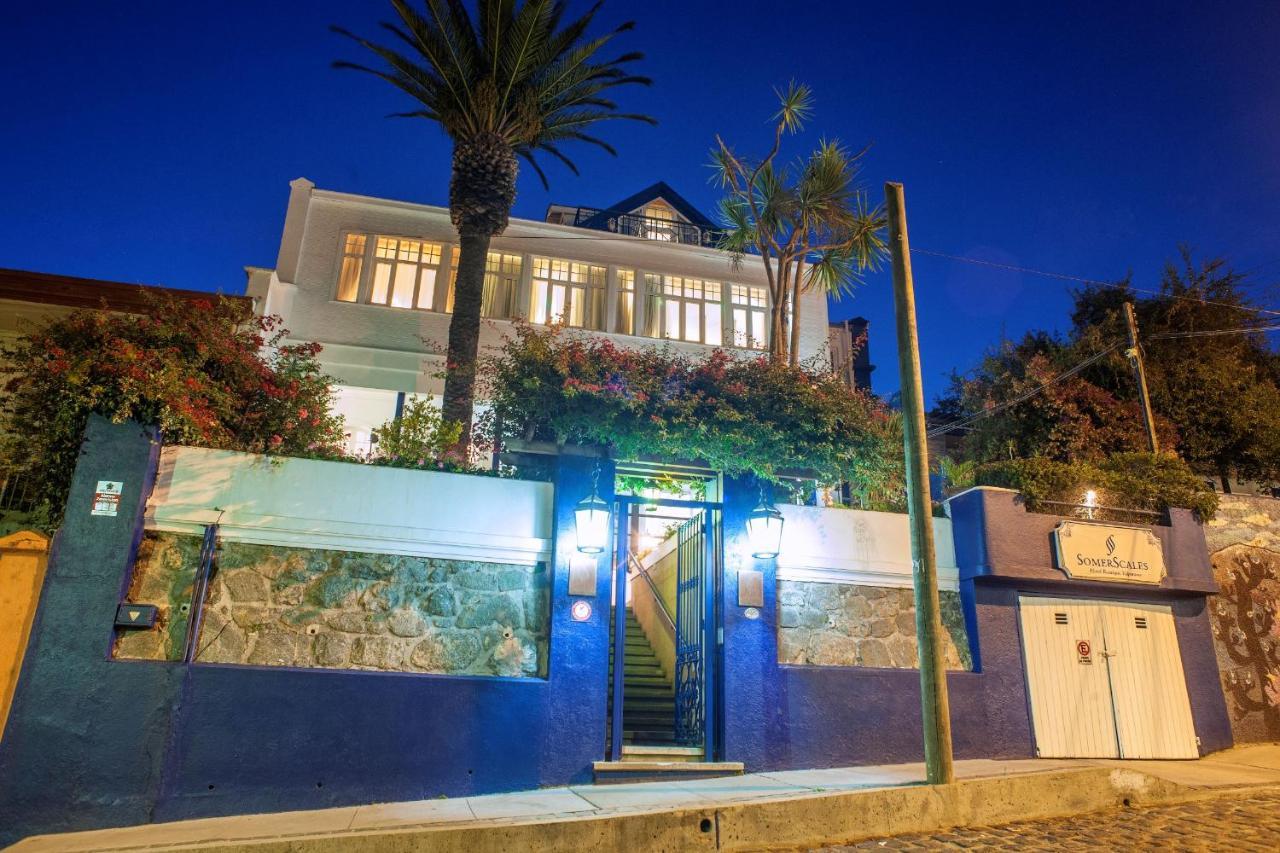 Hotel Casa SOMERSCALES Valparaíso Exterior foto