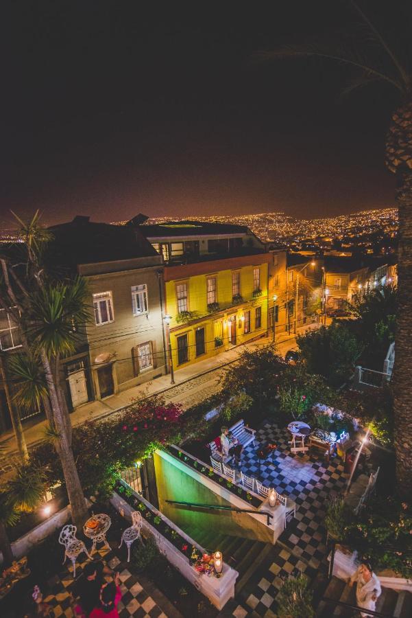Hotel Casa SOMERSCALES Valparaíso Exterior foto